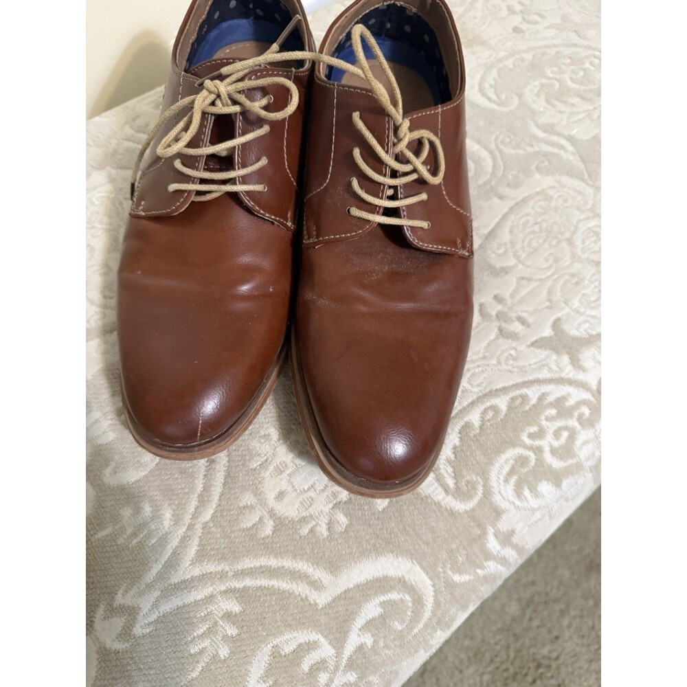 Curt & Larson Contrast Stitching Men Dress Shoes Size 9M